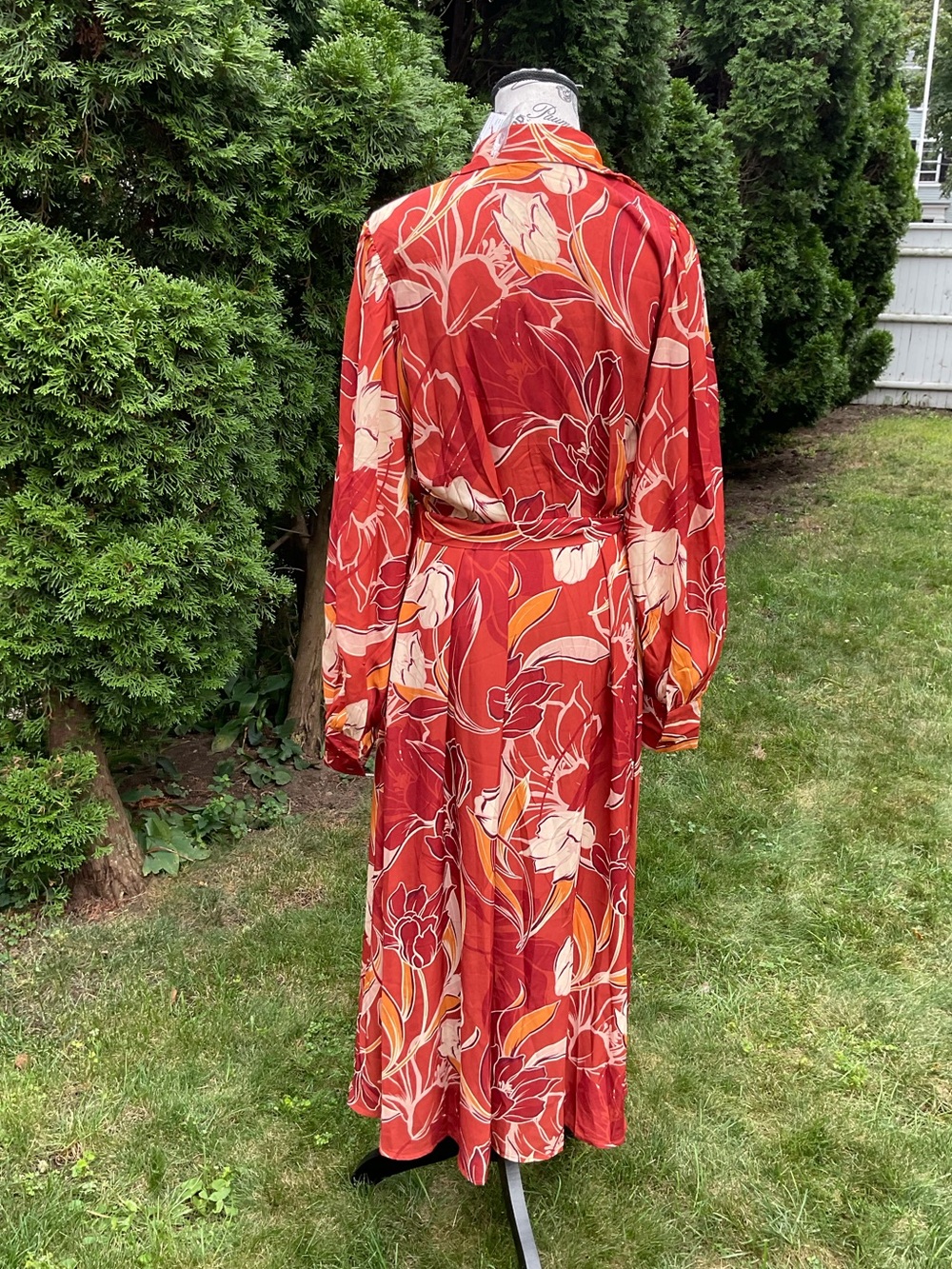 Button Front Maxi Dress - Picture 2 of 9